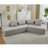 128"Minimalist Cloud Sectional Couch ,Modern Couches ,4-Seater ,No Assembly,Two Modular Sofa,Boucle Teddy Fabric, Upholstered , Anti-Wrinkle Fabric-1980883312