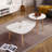 EGG SHAPE COFFEE TABLE-790-1504508045