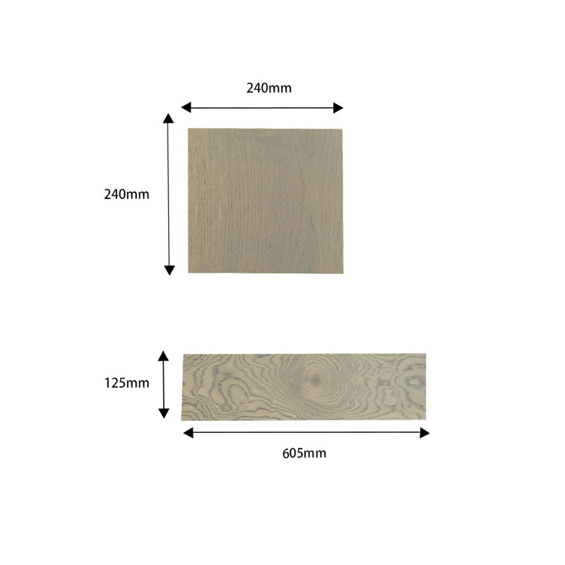 BW402 Basketweave Oak Hardwood Flooring