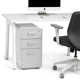 Slim Stow 3 - Drawer Vertical File Cabinet