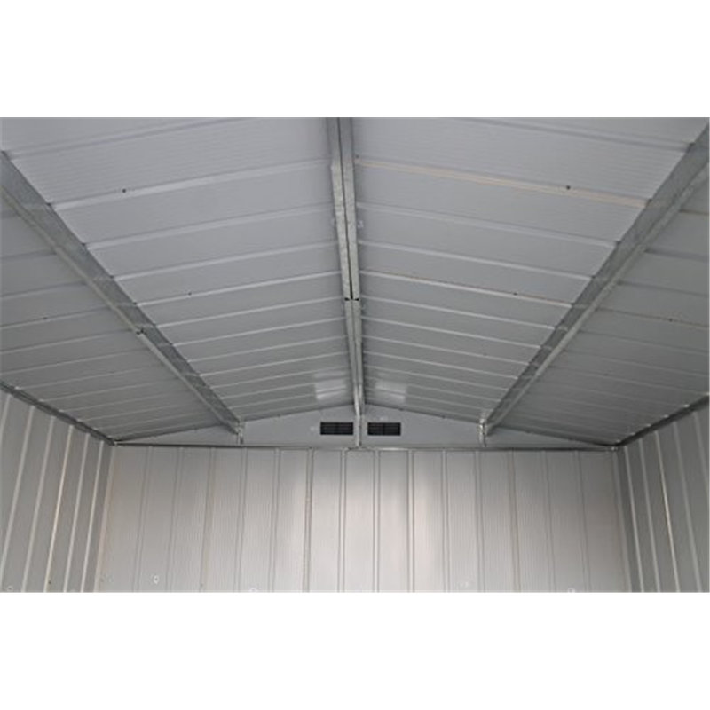 Salford Metal Garden Shed, Anthracite Grey