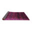 Tapis oriental noir / mauve-2038550574