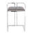 Harvey Velvet Stool Chrome