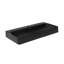 Lavabo de salle de bain mural rectangulaire 36 po Carre noir mat SM-WS334MB-81904414-81904415