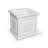 Nantucket Square Resin Planter Box with Water Reservoir-1110789911-1174501562