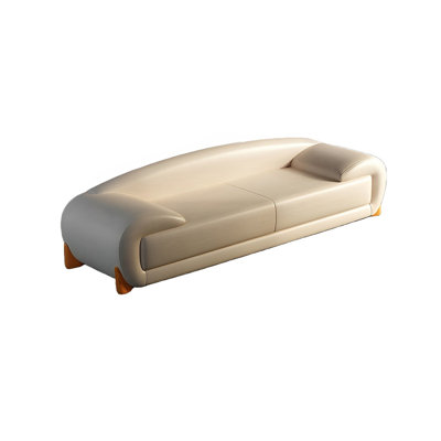 Nevaehmarie Leather Match Upholstered Bench