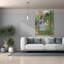 «Girl With Dog» par Claude Monet, estampe numérique sur toile-87903358