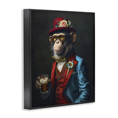 Singe avec déguisement giclée par Ray Heere