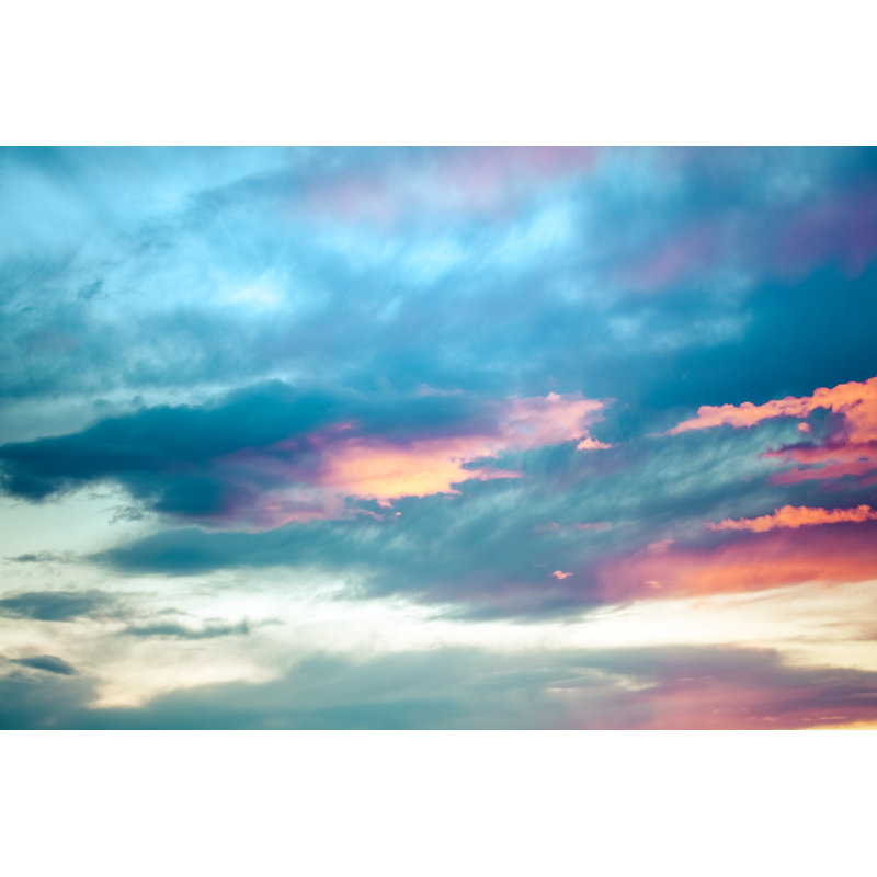 Sky & Clouds by Debibishop - Wrapped Canvas Print, 81cm H x 122cm W x 3.8cm D
