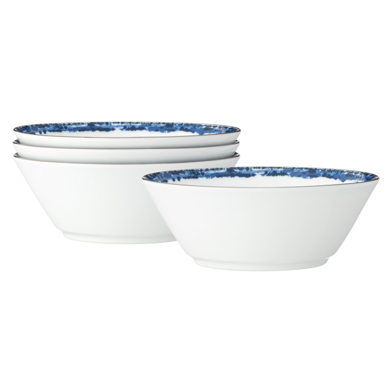 Bol à fruits Noritake Rill, 5 po, 9 oz, Bleu