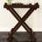 2 Piece End Tables – Modern Folding Tray Table with Removable Top – Use as Bar Cart, Serving Tray or Living Room Tables-1430362454