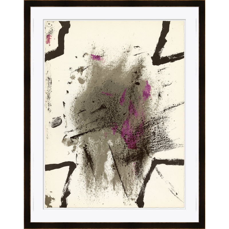 Neutral Abstract Print by Bespoke By Baker
