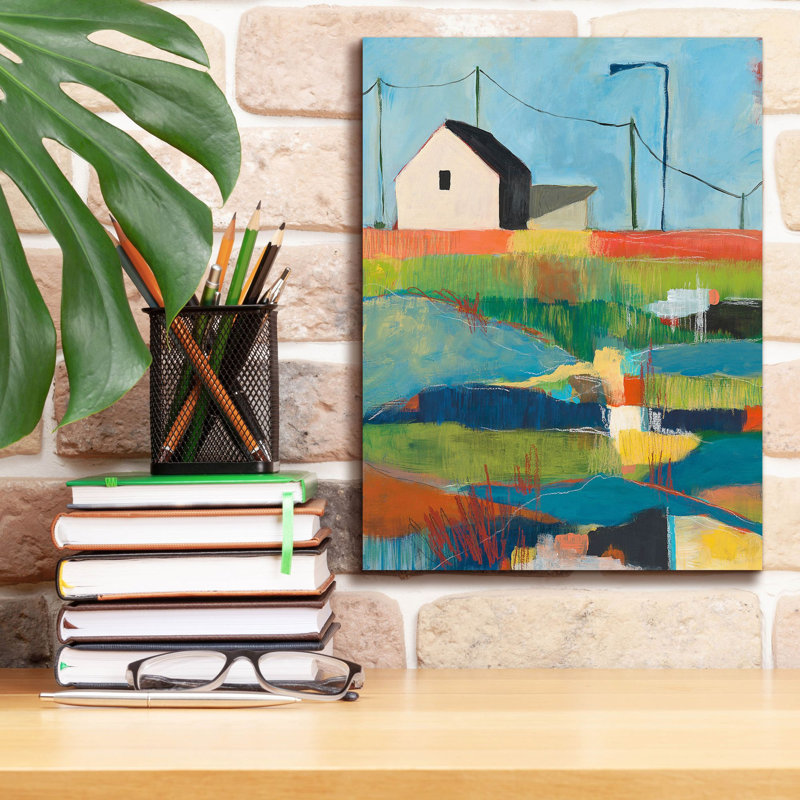 «Western Edge» par Jan Weiss, art mural sur toile