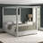 Upholstered Canopy Bed-86553817-86553821