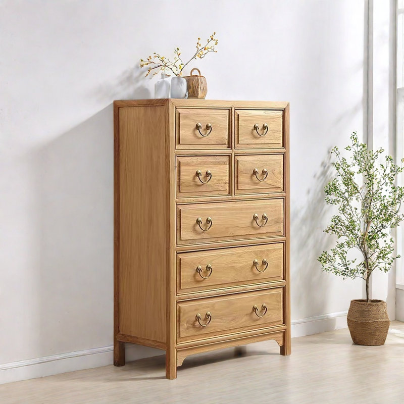 Console en bois d'orme massif