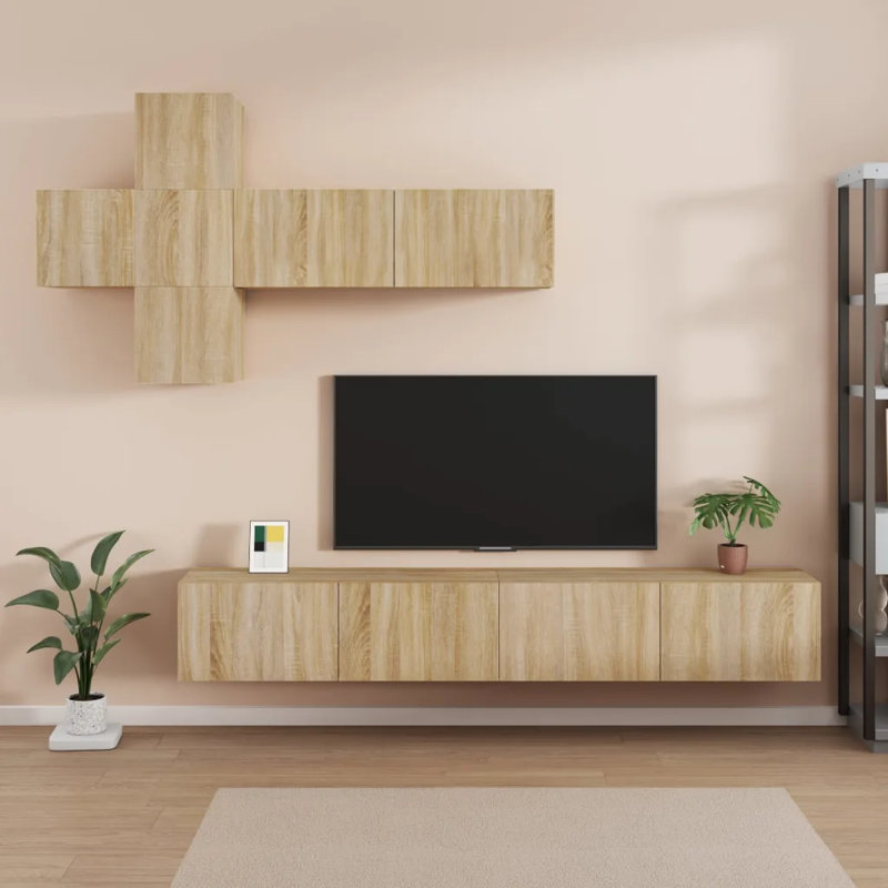 Klass Unfinished Floating for TVs up to 65", 170cm, Natural