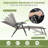 Sarie Outdoor Metal Chaise Lounge Set-619044793