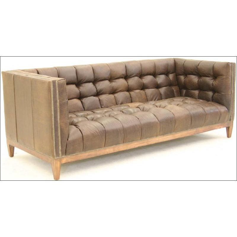 Sofa, Alistair Black, Old Silver, French Dark Chocolate