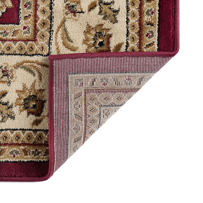 Clarence Oriental Floral Indoor Kid & Pet Friendly Rug for Bedroom, Living Room, Runner 2'3" x 10'