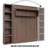 Easy-Lift Murphy Wall Bed with Bookshelf-2075734195-2067168221