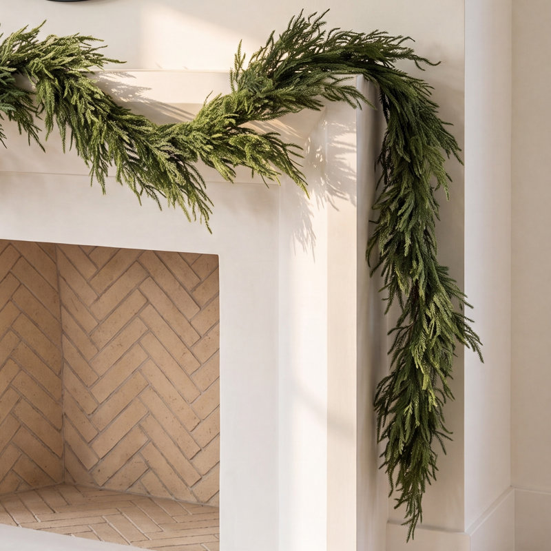 1" Norfolk Pine Christmas Garland