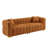 Makirah 90.94'' Square Arm Sofa-1349837210
