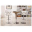 Tabouret de bar pivotant en similicuir Masaccio-129498035