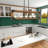 Alilah 5 - Light Dimmable Kitchen Island Square / Rectangle Chandelier