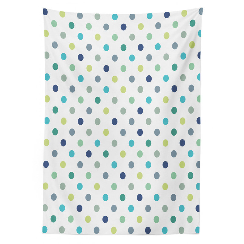 Classy Design Layout Tablecloth, 70" L x 52" W