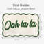 Scallop Ooh La La Slogan Bath Mat-1321579888