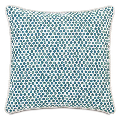 Kona Embroidered Throw Pillow