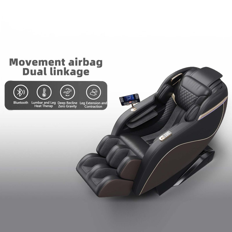 Fauteuil de massage Zero Gravity, Noir