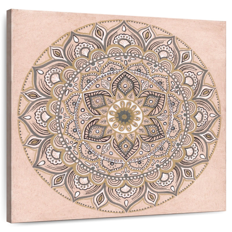 Mandala Kerner Blush, H 30 po x l 30 po