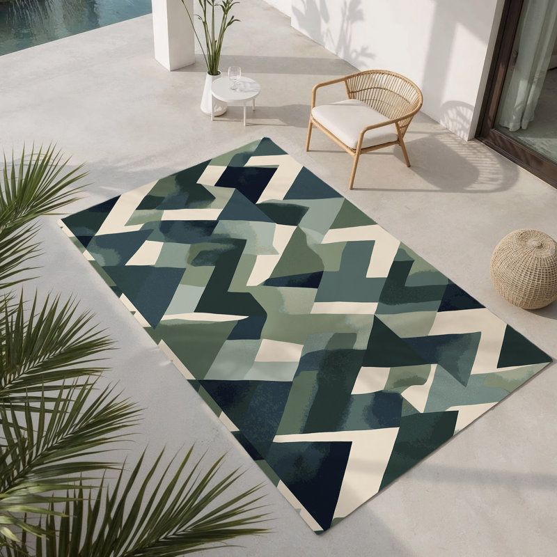 Tapis intérieur et extérieur Velvet Drift, Rectangle 1 pi 6 po x 2 pi 6 po