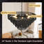 Luminaire suspendu 24 po Boho-1701181779-1701181778