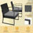 Amarys 2 - Person Patio Conversation Set with Cushions-98376734