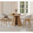 Modern Upholstered Wing Back Side Dining Chair With Solid Wood Legs-1756895101