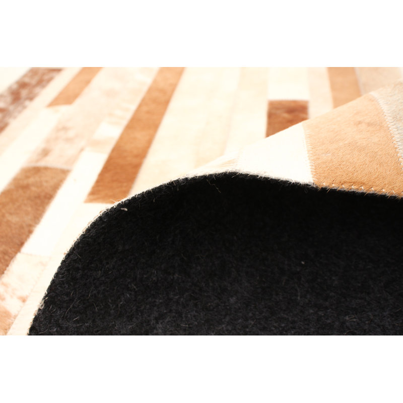 Cowhide Patchwork Indoor Rug