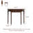 39" Solid Wood Console Table-331206388