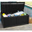 Boîte de rangement en plastique 120 gallons