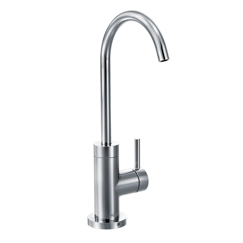 Moen SIP Modern Cold Water Kitchen Beverage Faucet with Optional Filtration System, Chrome