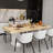 Arfath 8-Person Double Pedestal Dining Table