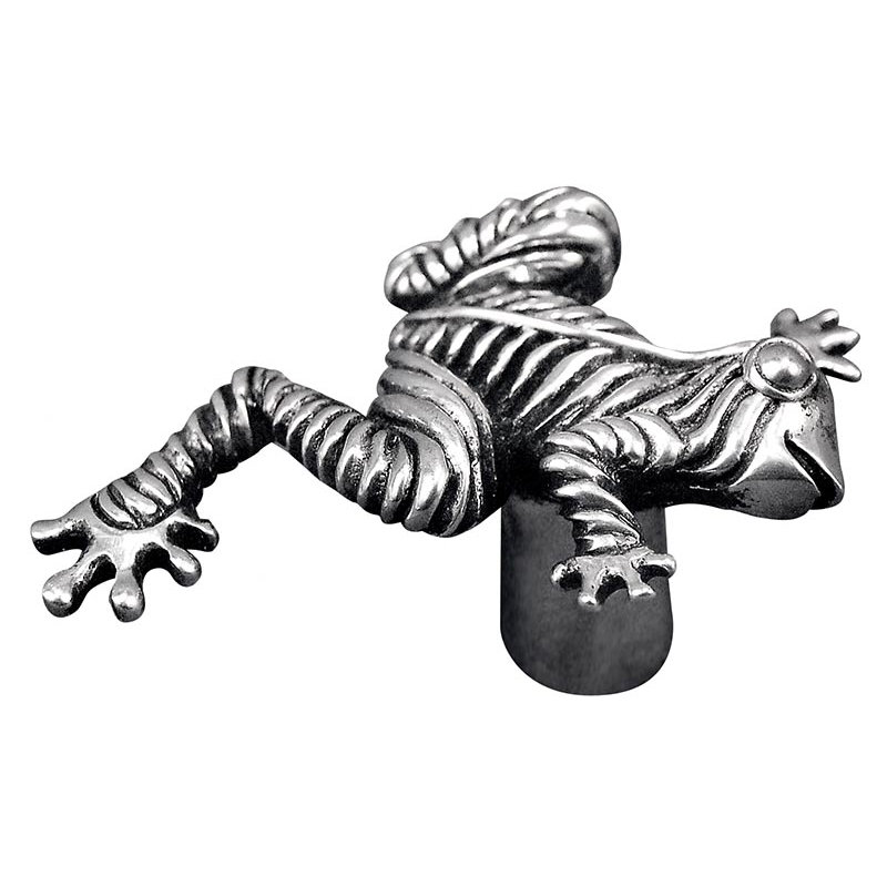 Pollino Novelty Knob, Antique Silver