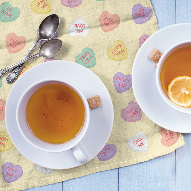 Waffle Tea Towel Kitchen Towel, Poly Twill
