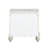 Gemma 2-Drawer Nightstand in Platinum
