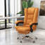 Chaises de bureau télécommandées brun clair, 25,2 x 27,5 x 46,5 po, avec conception réglable