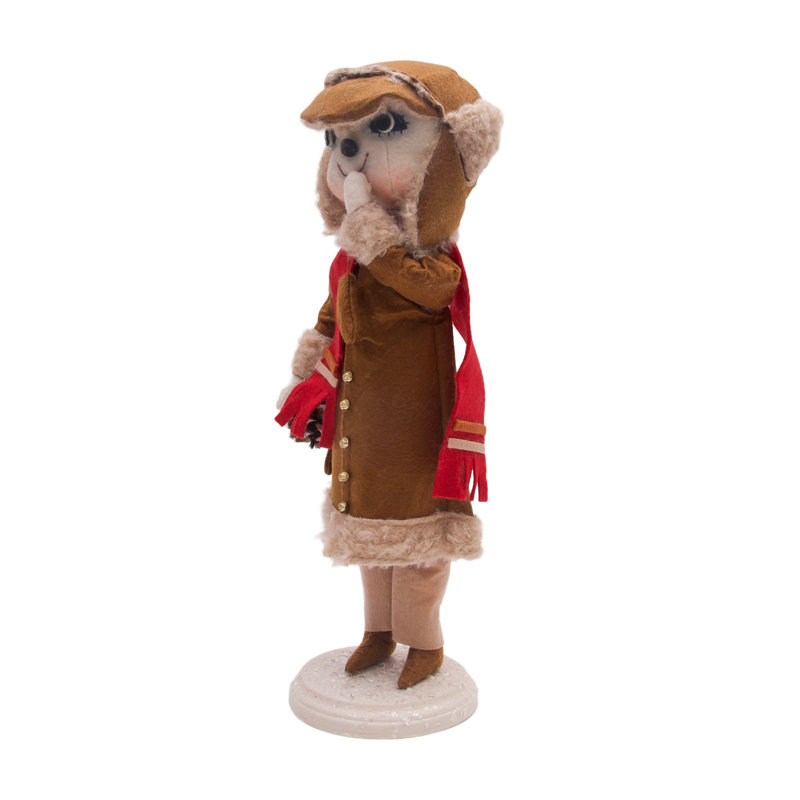 Figurine de Noël Clark Snowman Joe Spencer Gathered Traditions