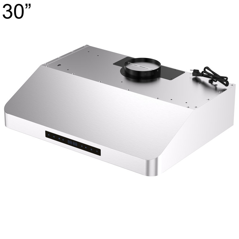 Windster 30" Stainless Steel 503 CFM Ducted (Vented) Under Cabinet Range Hood