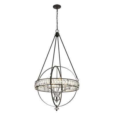 Lustre géométrique 6 lumières Druzella