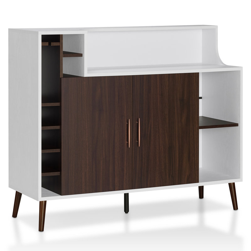 Barakat 47.24'' Bar Cabinet, White